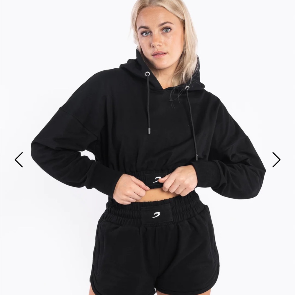 Boxraw Kim Cropped Hoodie